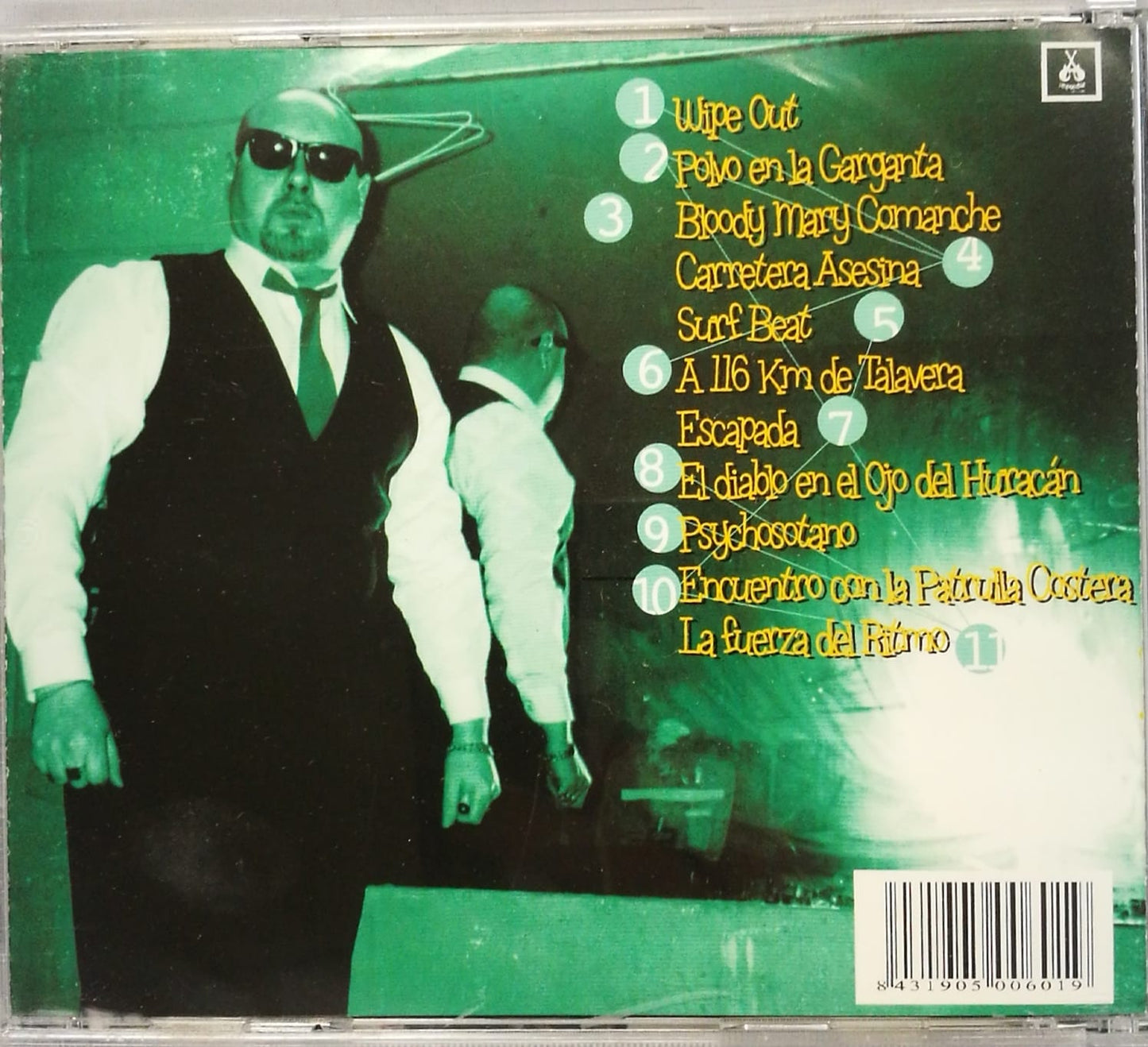 CD - Lobos Negros - Desperado Y Salvaje Wipe Out!