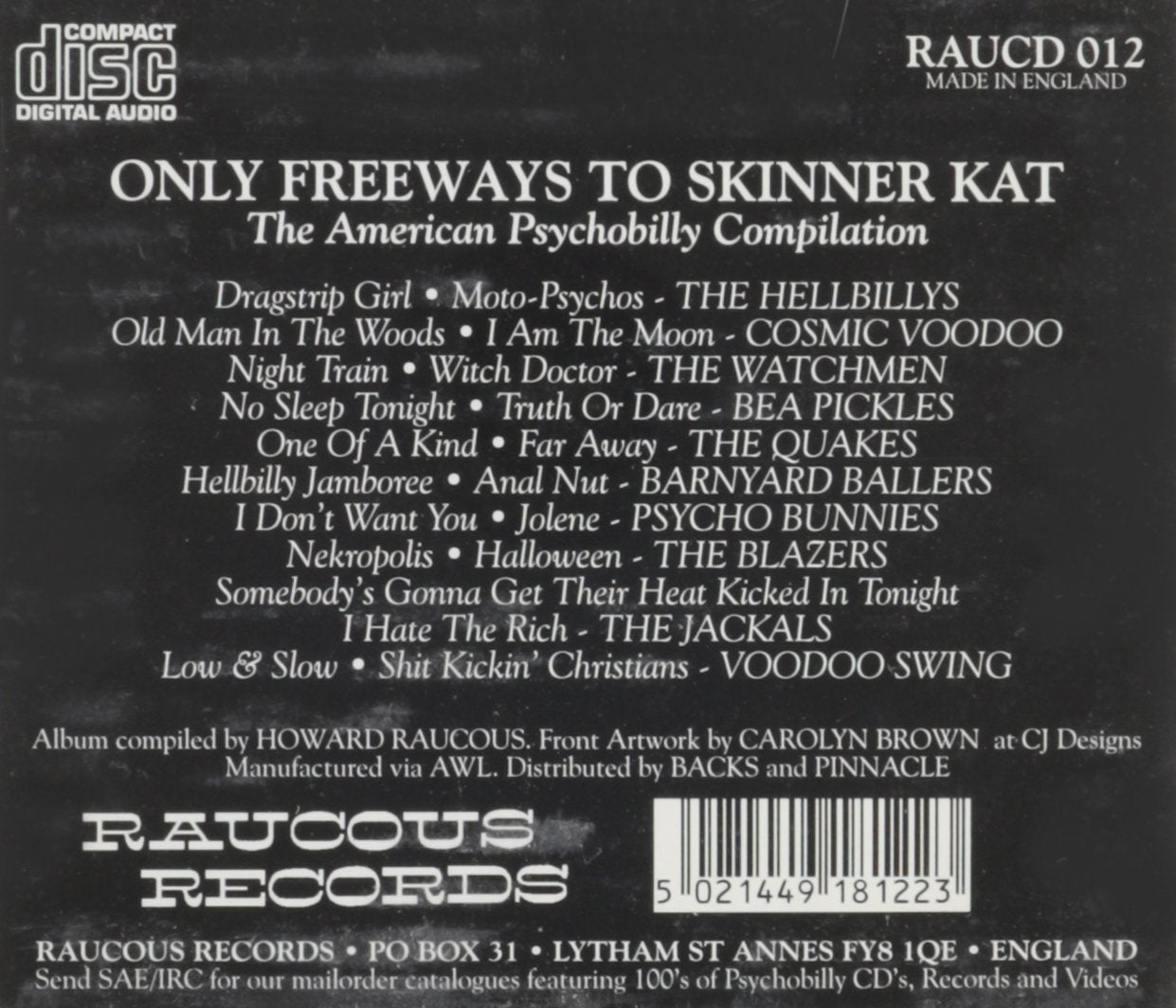 CD - VA - Only Freeways To Skinner Kat