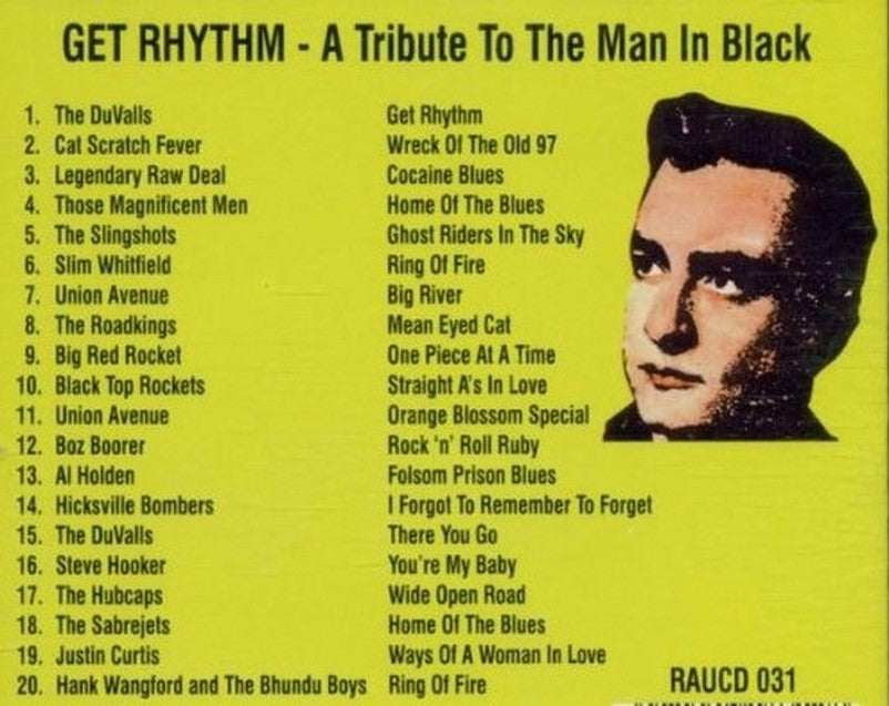 CD - VA - Get Rhythm - A Tribute To The Man In Black