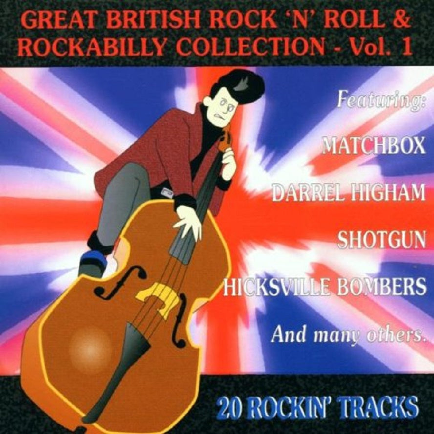 CD - VA - Great British Rock'n'Roll And Rockabilly Collection - Vol. 1