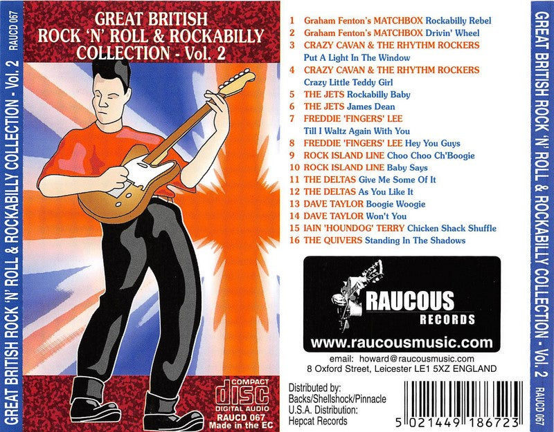 CD - VA - Great British Rock'n'Roll And Rockabilly Collection - Vol. 2