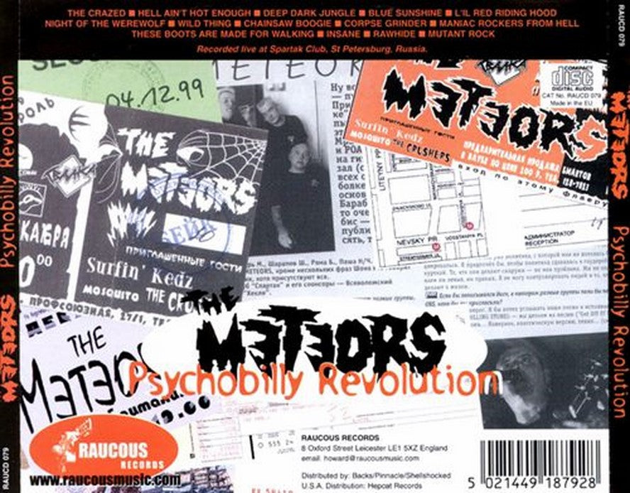 CD - Meteors - Psychobilly Revolution