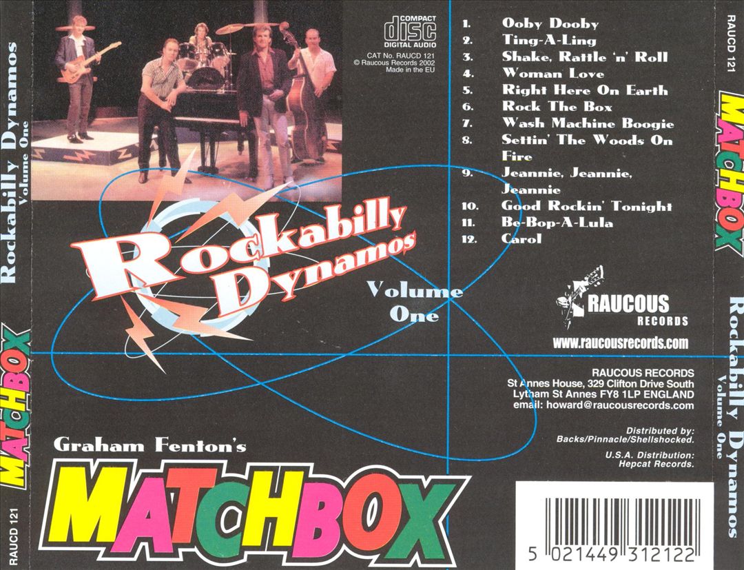 CD - Matchbox - Rockabilly Dynamos - Vol. 1