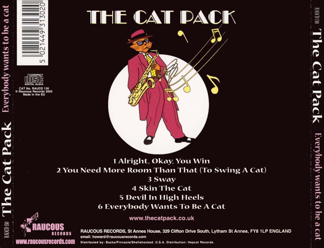 CD-M - Cat Pack - Everybody Wants To Be A Cat