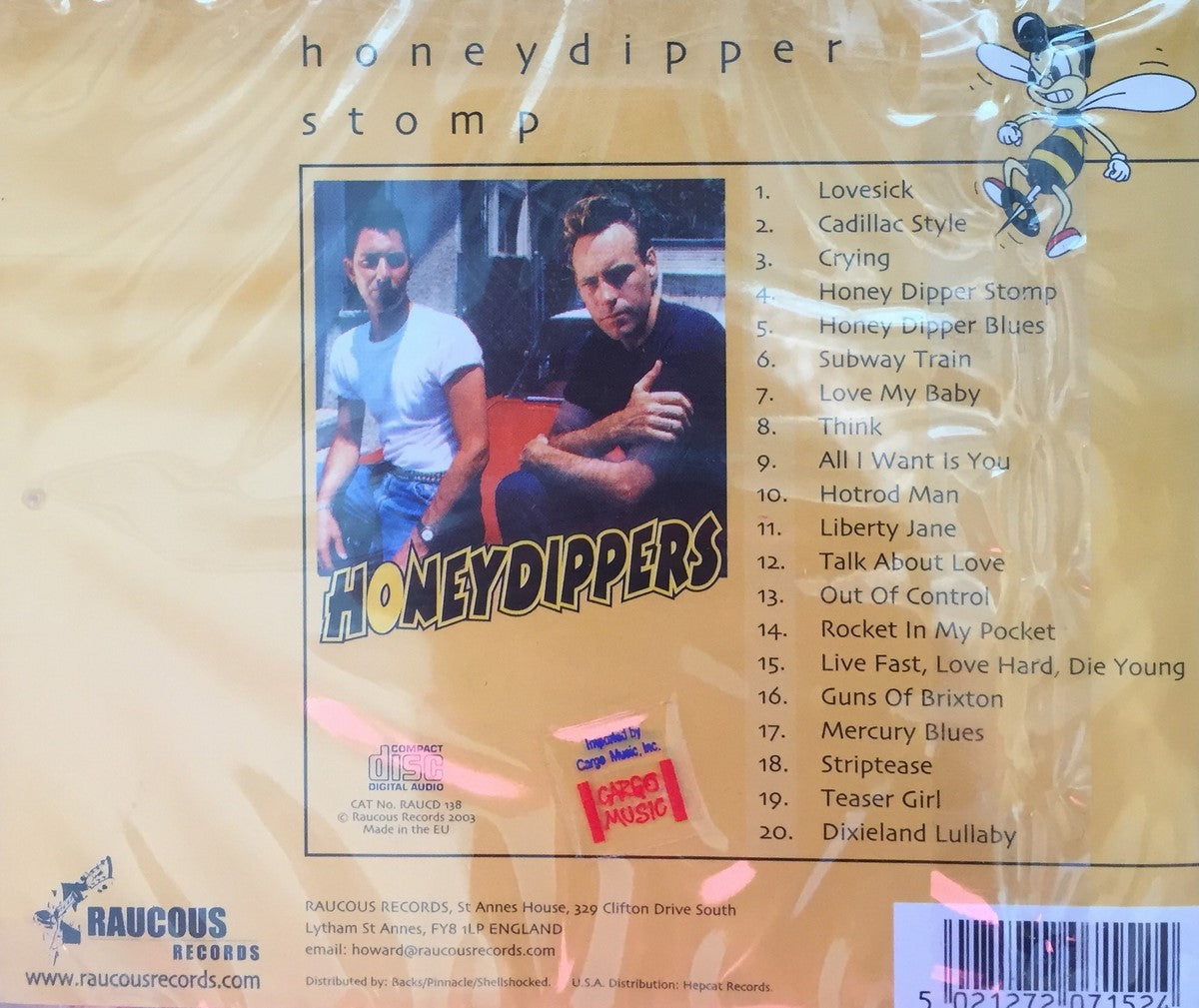 CD - Honeydippers - Honeydipper Stomp