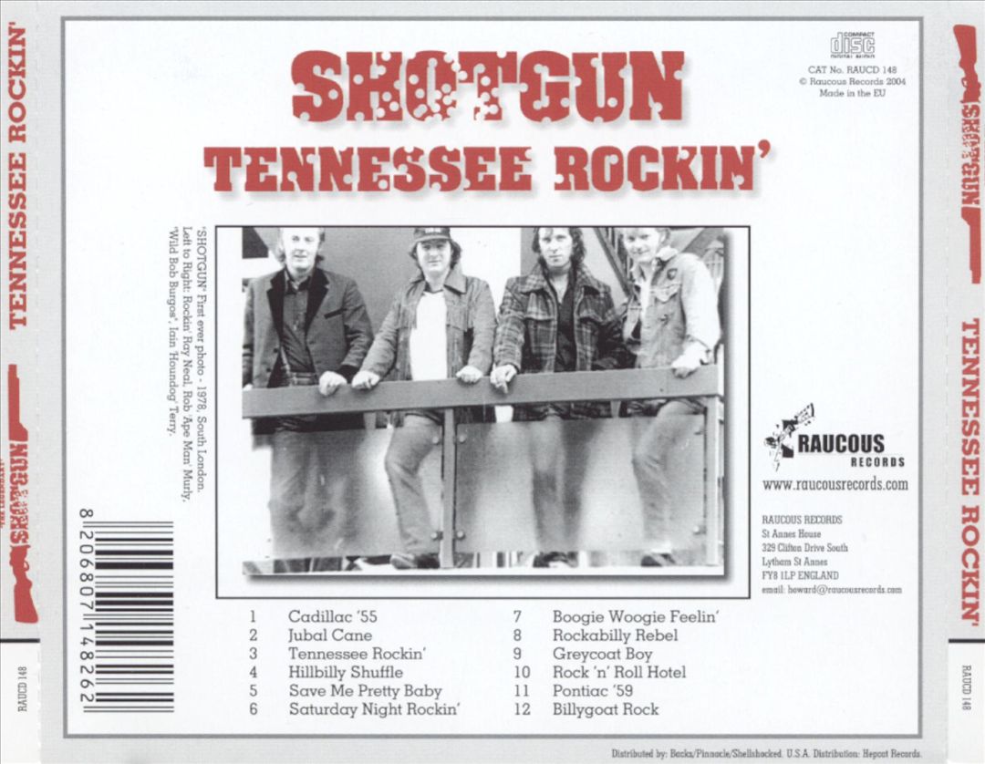 CD - Shotgun - Tennessee Rockin'