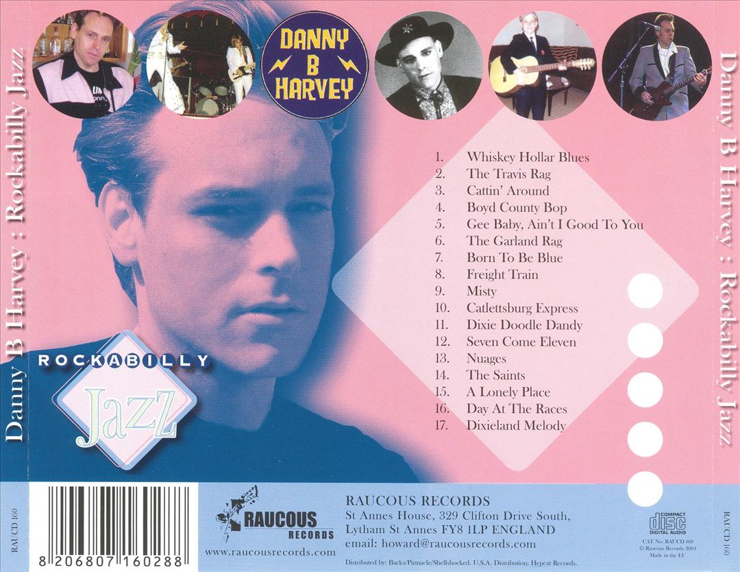 CD - Danny B Harvey - Rockabilly Jazz