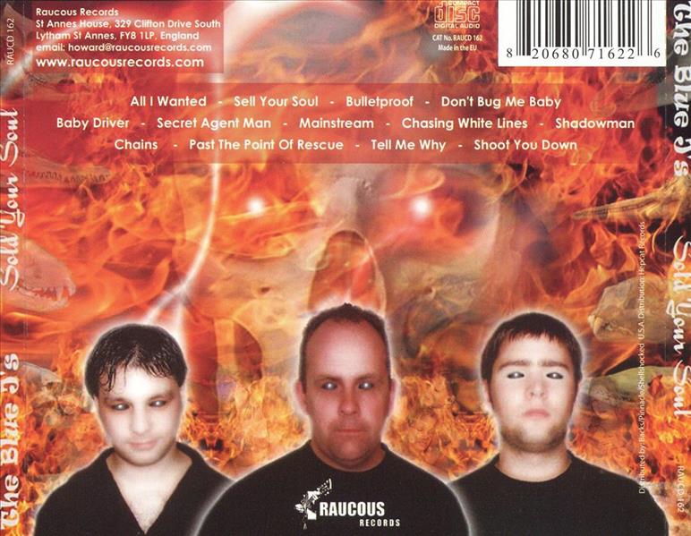 CD - Blue J's - Sold Your Soul