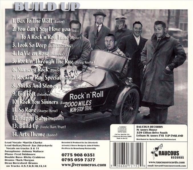 CD - Jive Romeros - Build Up