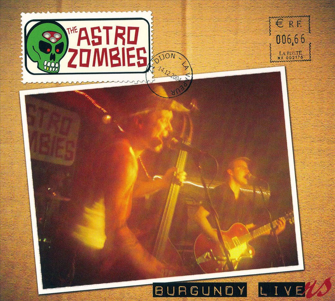 CD - Astro Zombies - Burgundy Lives