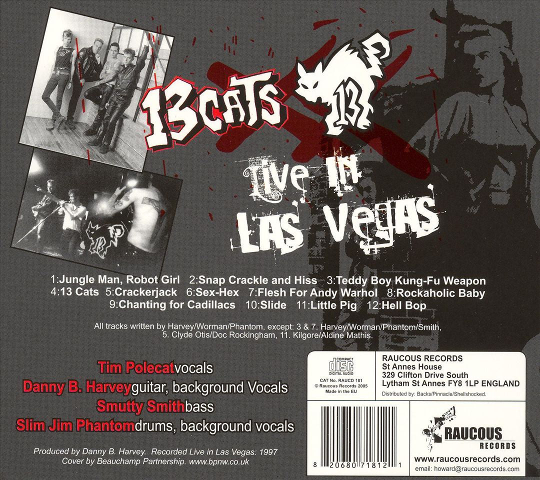 CD - 13 Cats - Live In Las Vegas