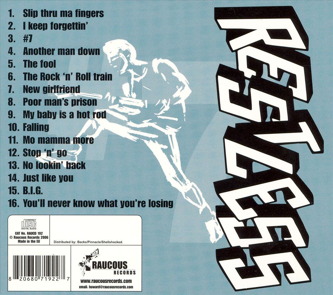 CD - Restless - Number 7