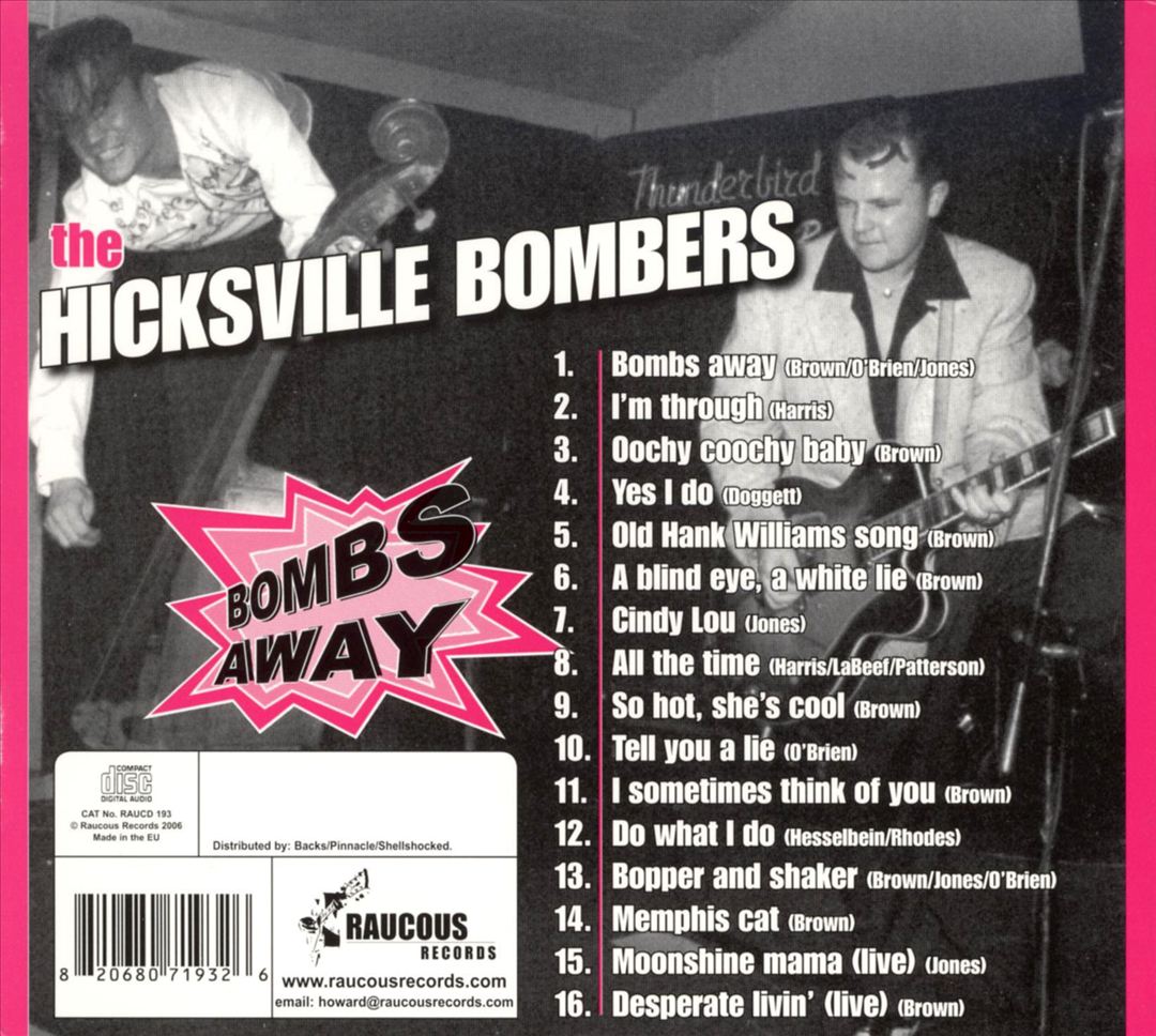 CD - Hicksville Bombers - Bombs Away