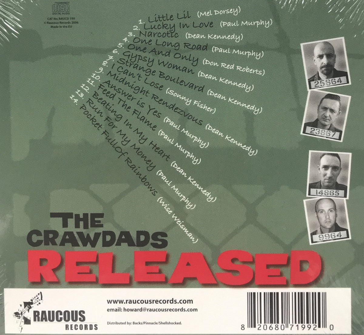 CD - Crawdads - Released!