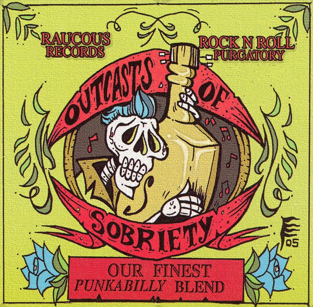 CD - VA - Outcasts Of Sobriety - Punkabilly Blend