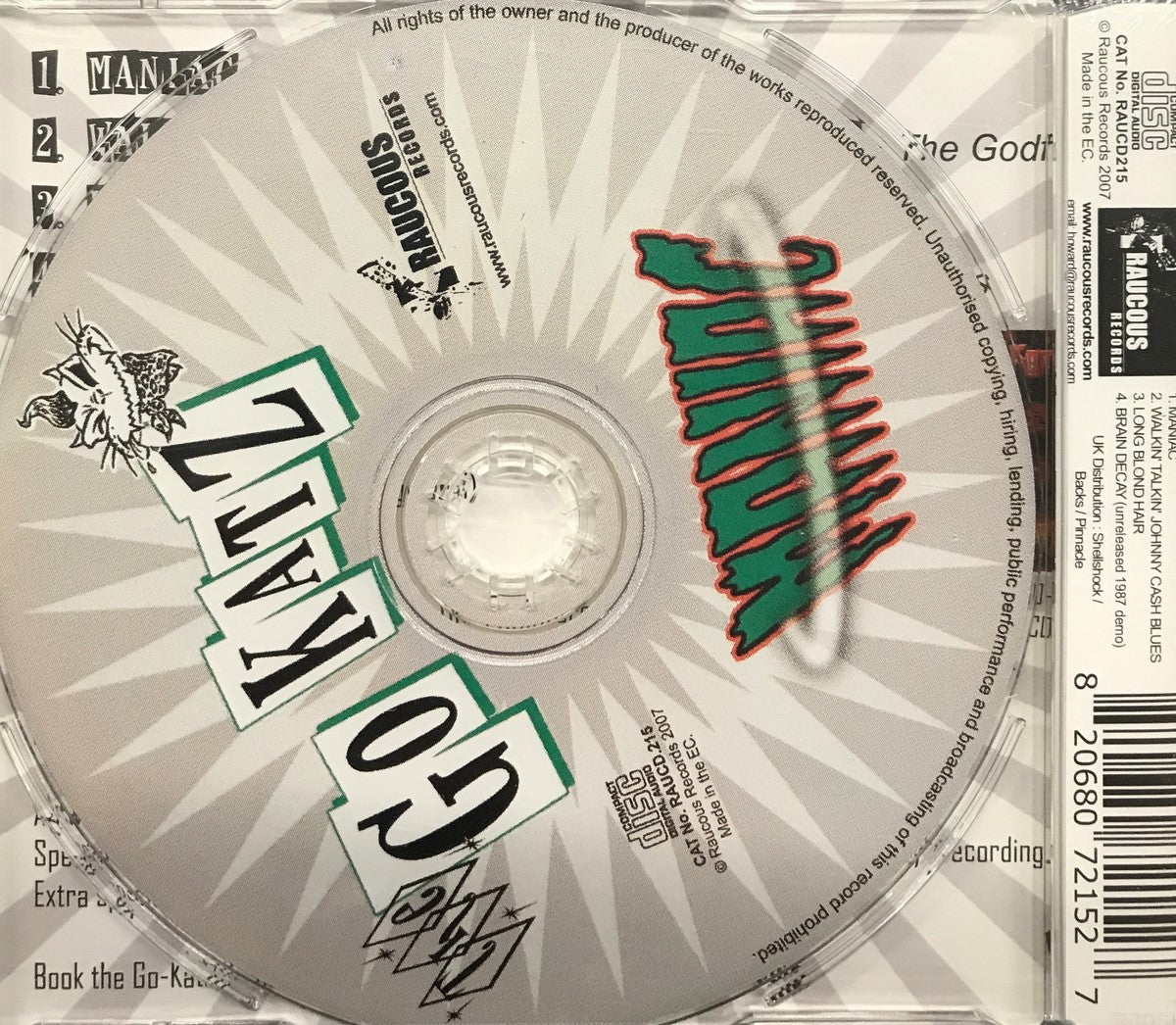 CD-M - Go Katz - Maniac