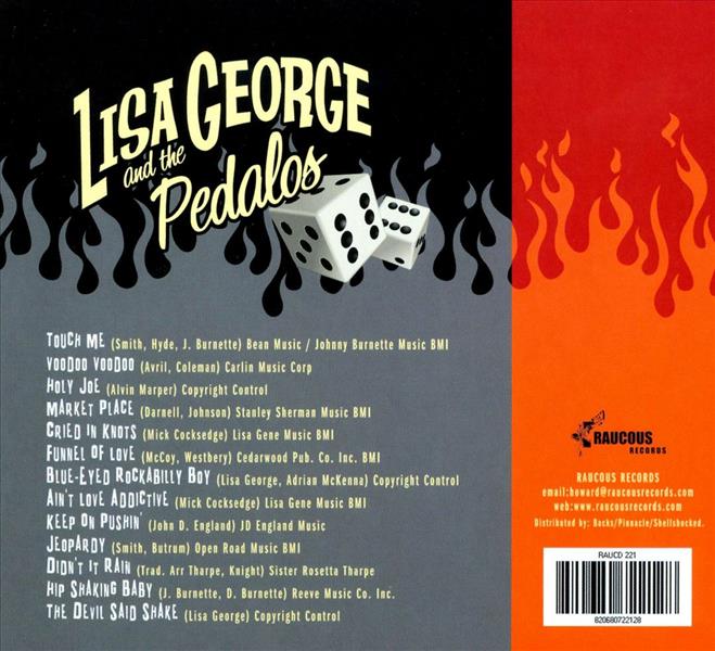 CD - Lisa George & The Pedalos - The Devil Said Shake