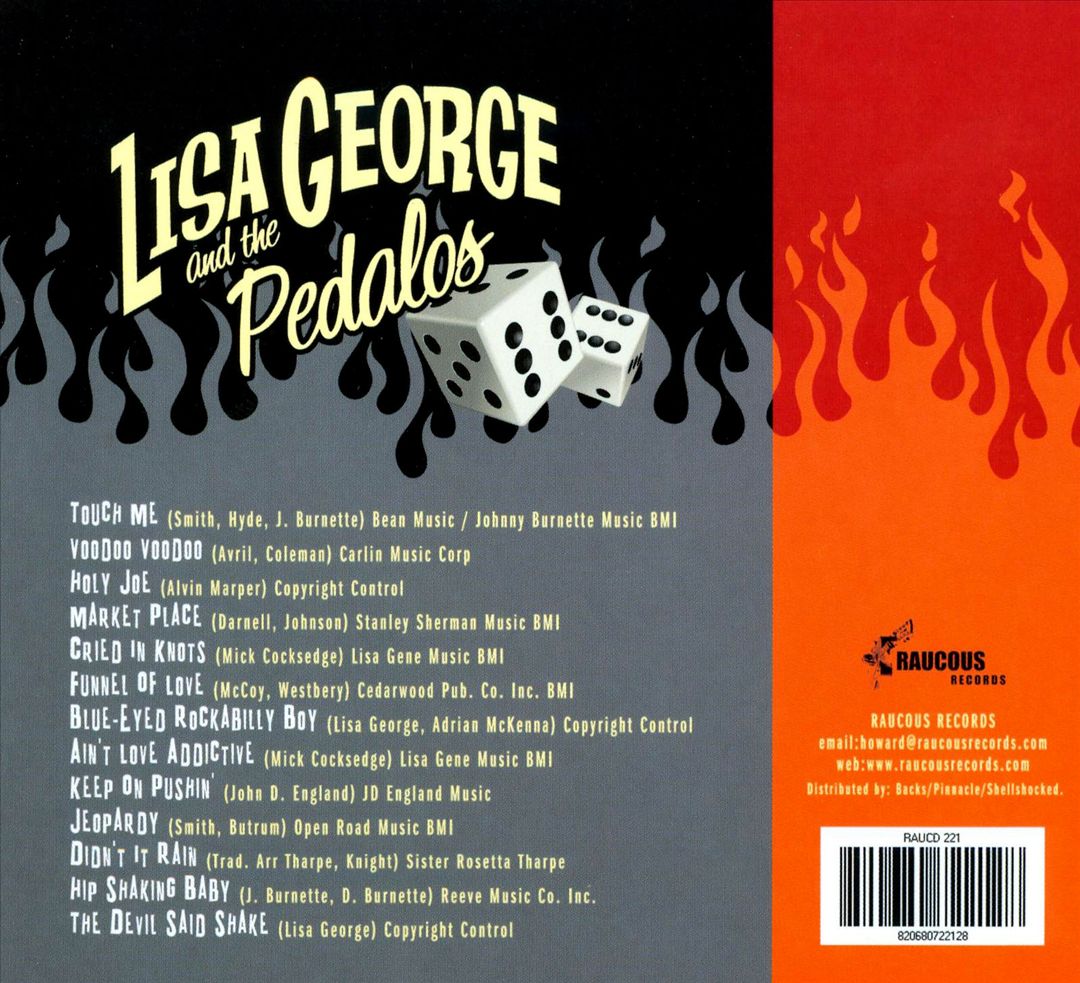 CD - Lisa George & The Pedalos - The Devil Said Shake