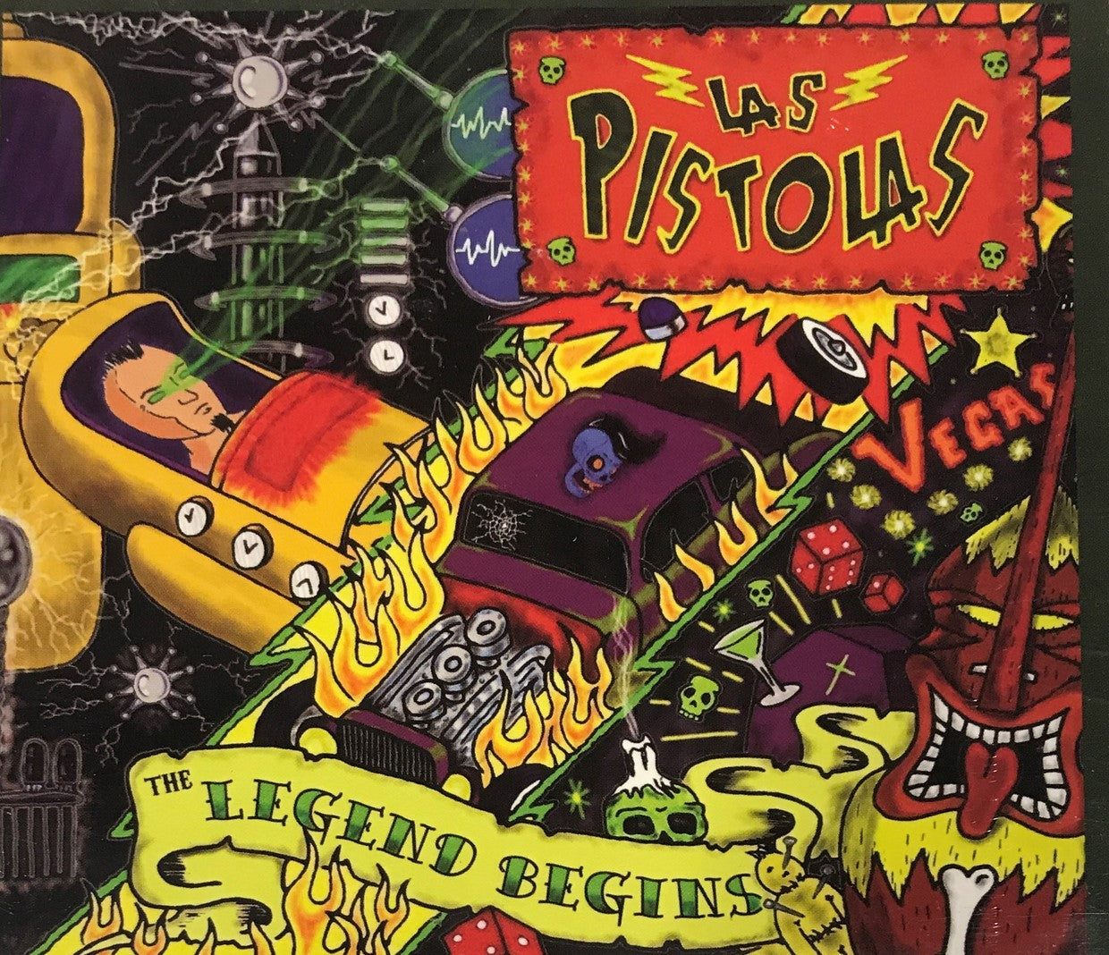 CD - Las Pistolas - The Legend Begins