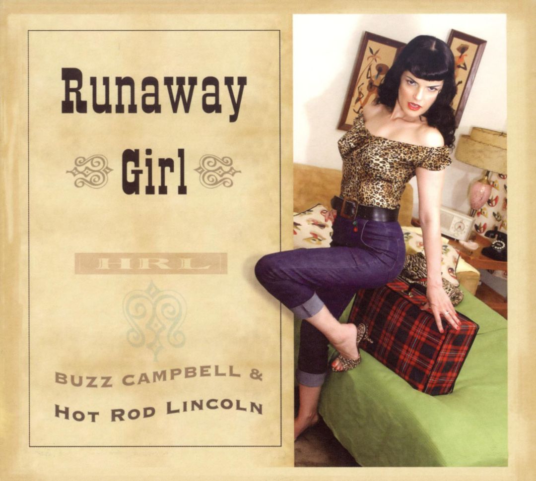 CD - Buzz Campbell & Hot Rod Lincoln - Runaway Girl