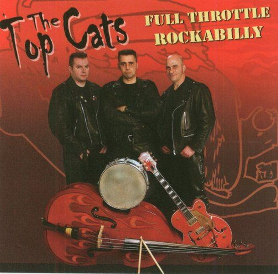 CD - Top Cats - Full Throttle Rockabilly