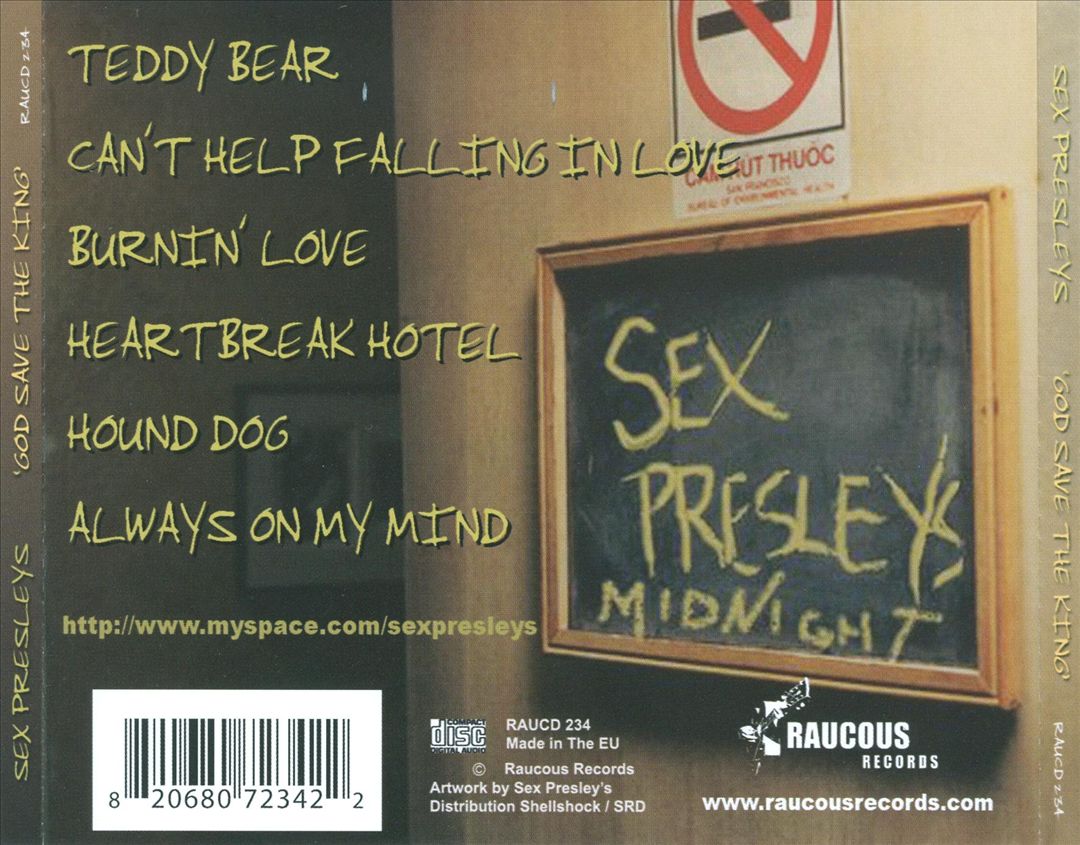 CD - Sex Presleys - God Save The King