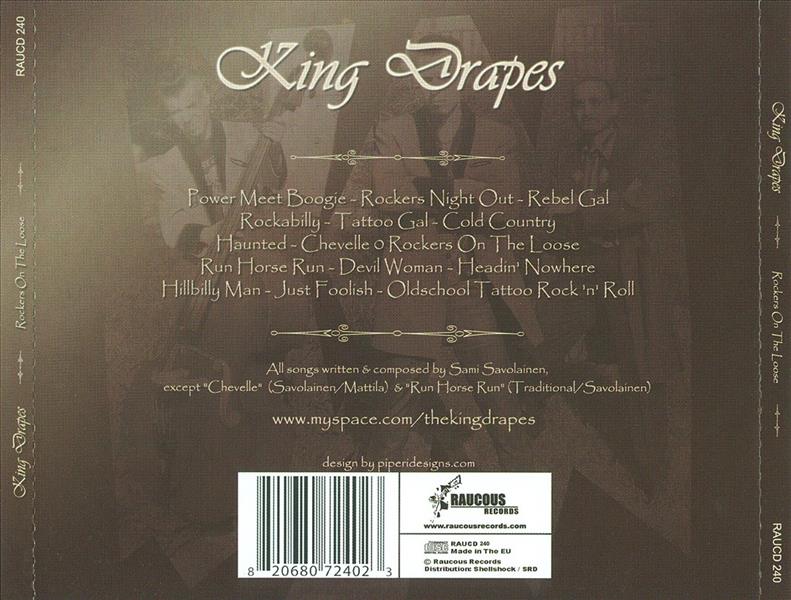 CD - King Drapes - Rockers On The Loose
