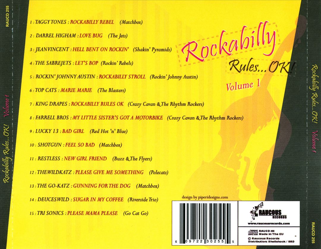 CD - VA - Rockabilly Rules Ok Vol. 1