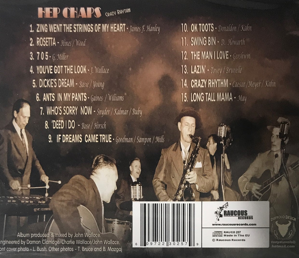 CD - HepChaps - Crazy Rhythm