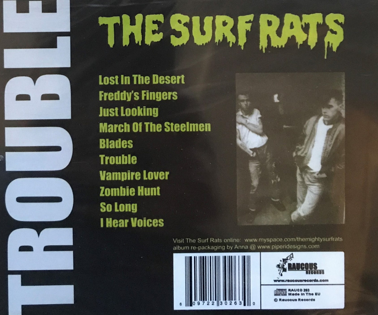 CD - Surf Rats - Trouble