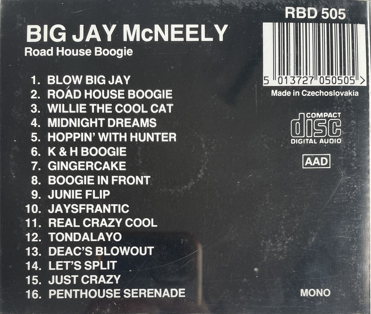 CD - Big Jay McNeely - Road House Boogie
