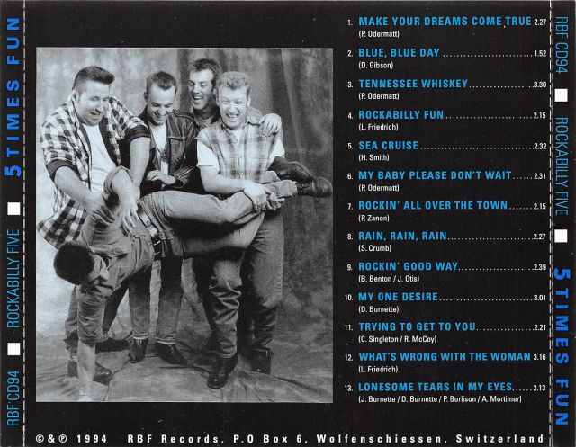 CD - Rockabilly Five - Five Times Fun