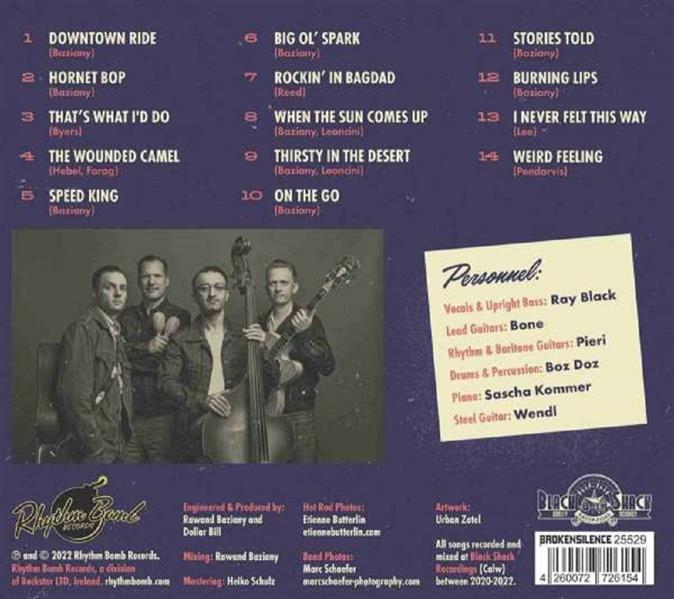 CD - Ray Black & The Flying Carpets - Downtown Ride