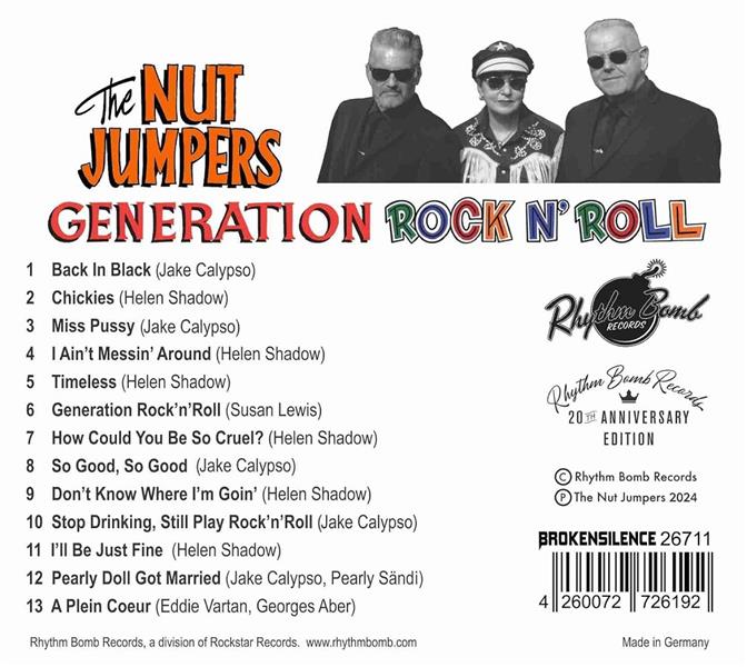 CD - Nut Jumpers - Generation Rock'n'Roll