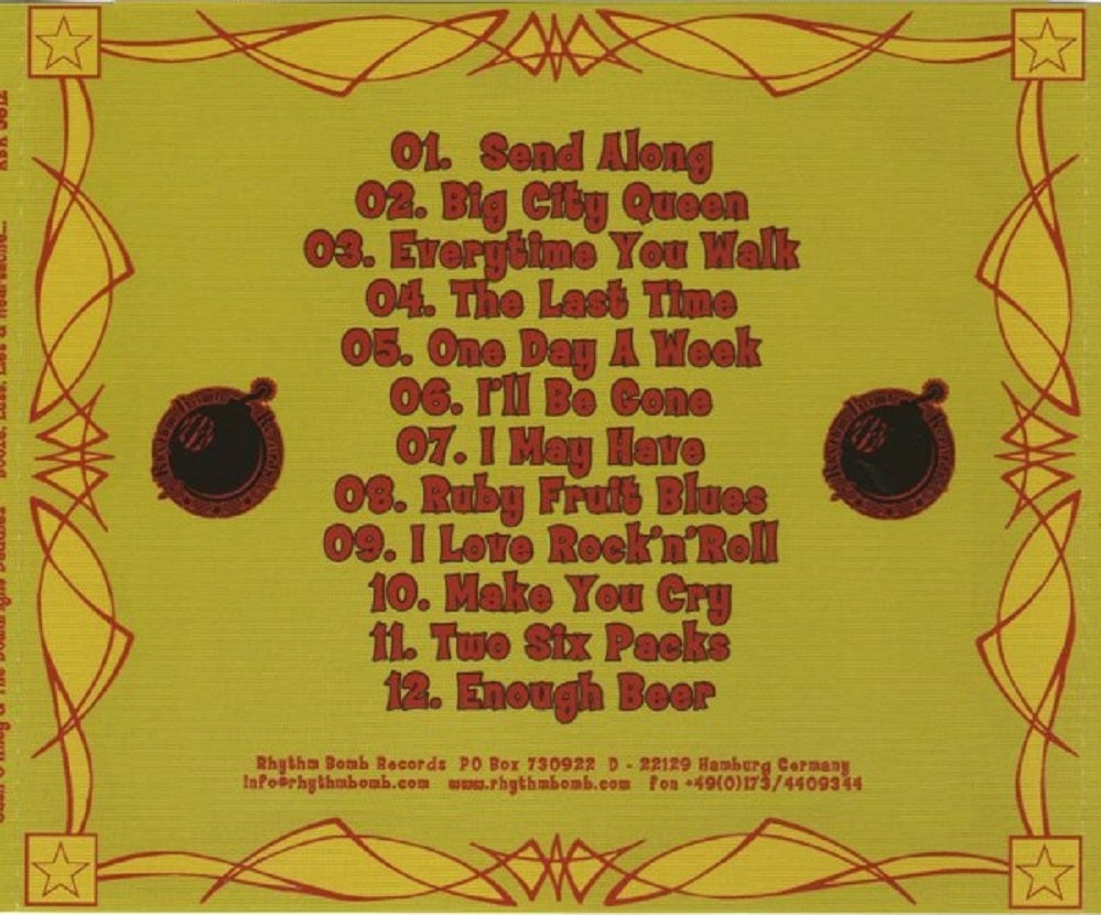 CD - Cash O'Riley - Booze, Lust, Lies And Heartache