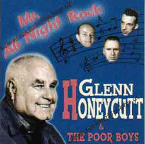 CD - Glenn Honeycutt & The Poor Boys - Mr. All Night Rock