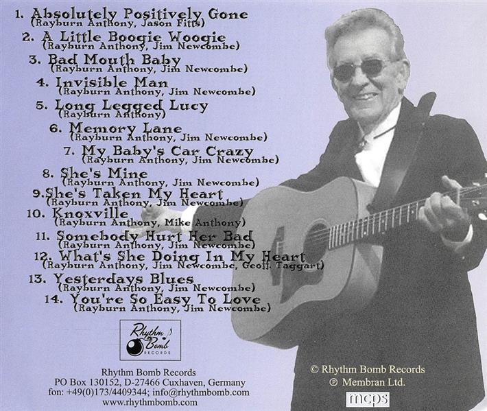 CD - Rayburn Anthony - My Babys Car Crazy