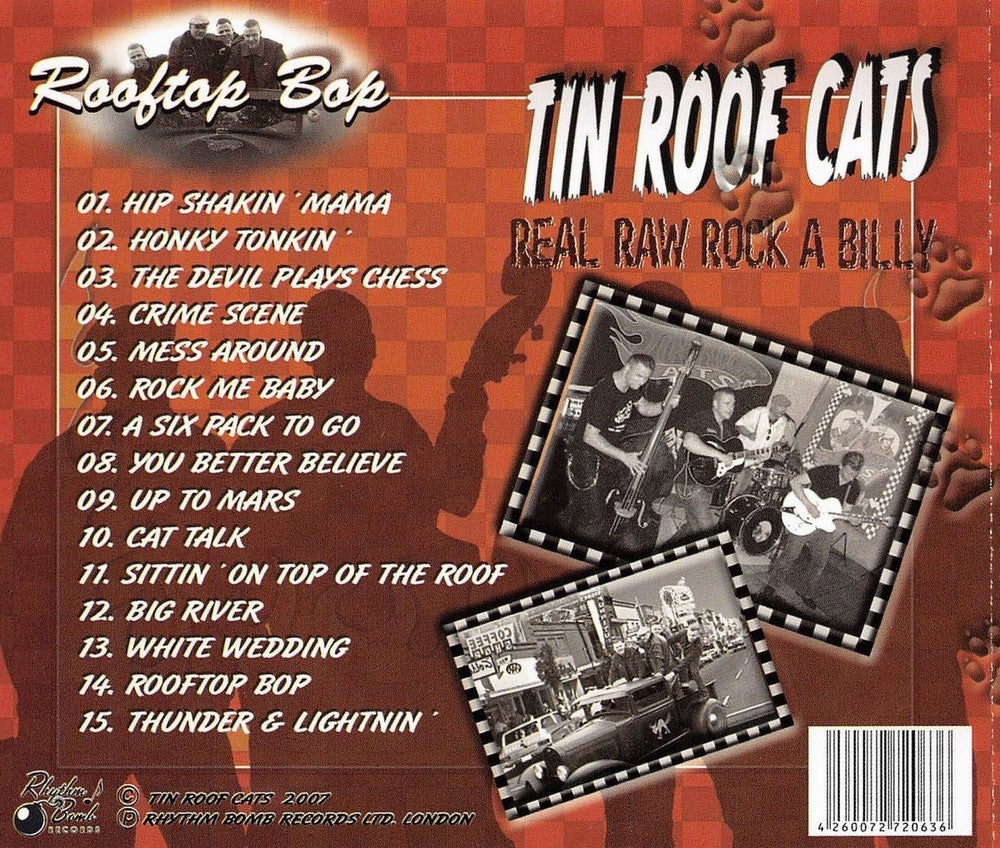 CD - Tin Roof Cats - Rooftop Bop