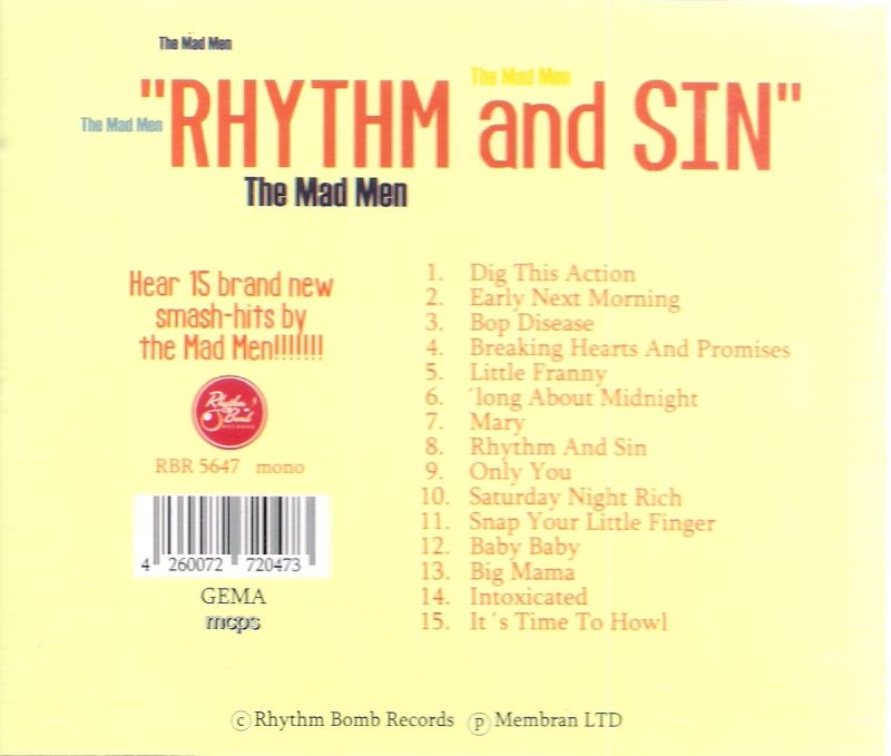 CD - Mad Men - Rhythm And Sin