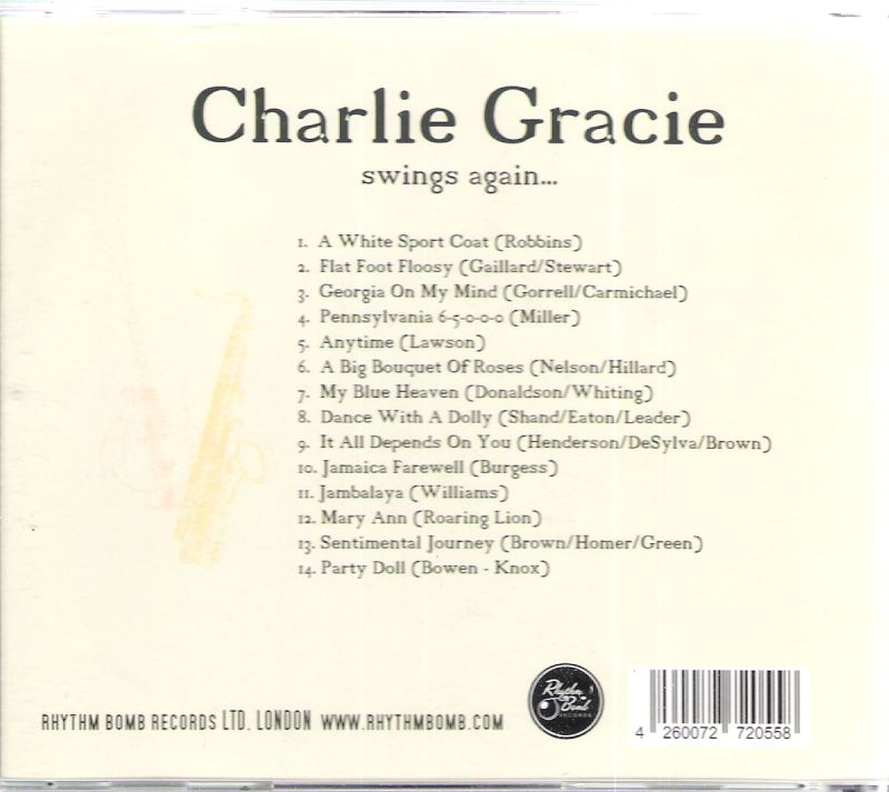 CD - Charlie Gracie - Gracie Swings Again ...