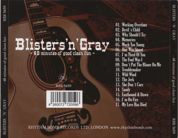 CD - Blisters'n'Gray - 48 Minutes Of Good Clean Fun