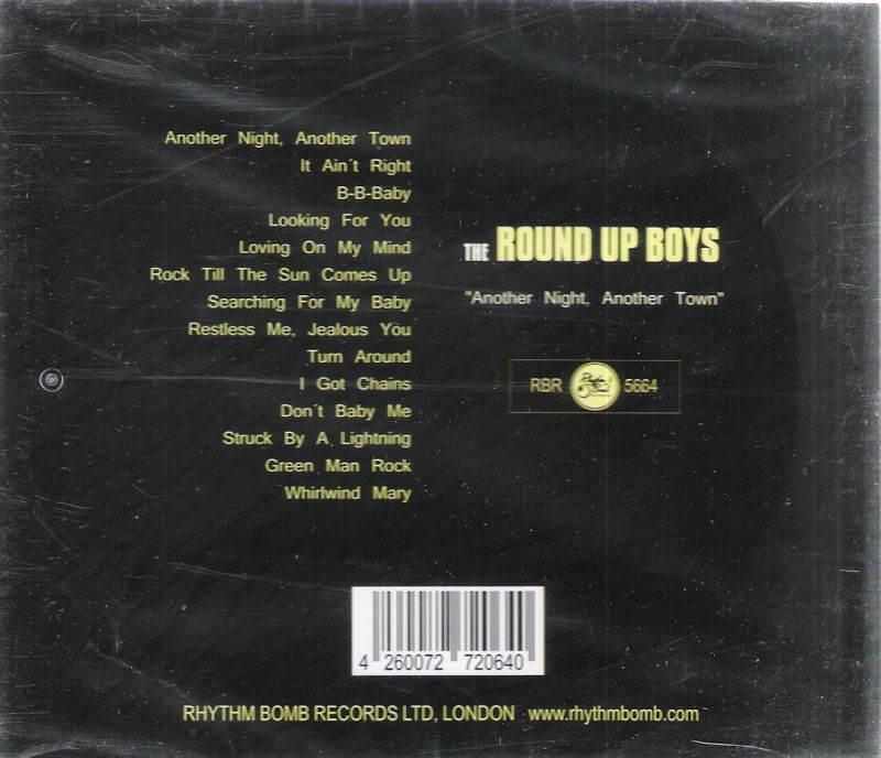 CD - Round Up Boys - Another Night, Another Town