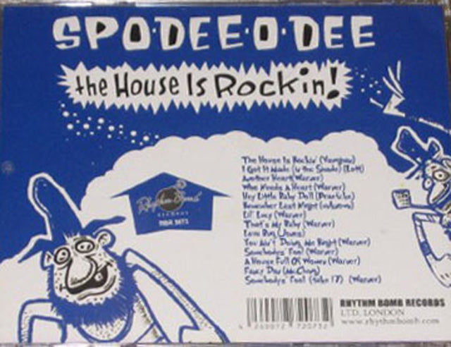 CD - Spo-Dee-O-Dee - The House Is Rockin'