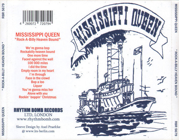 CD - Mississippi Queen - Rock-A-Billy Heaven Bound