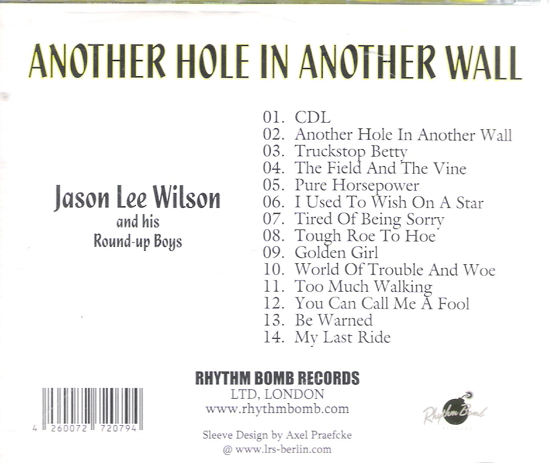 CD - Jason Lee Wilson - Another Hole In The Wall