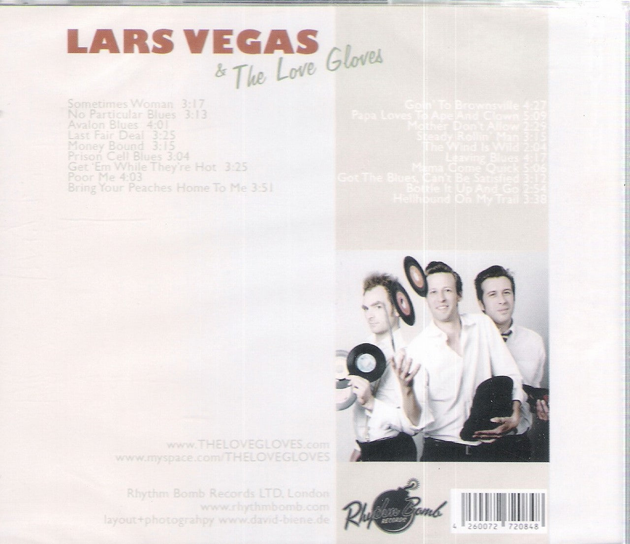 CD - Lars Vegas & The Love Gloves - Many Sides Of ...