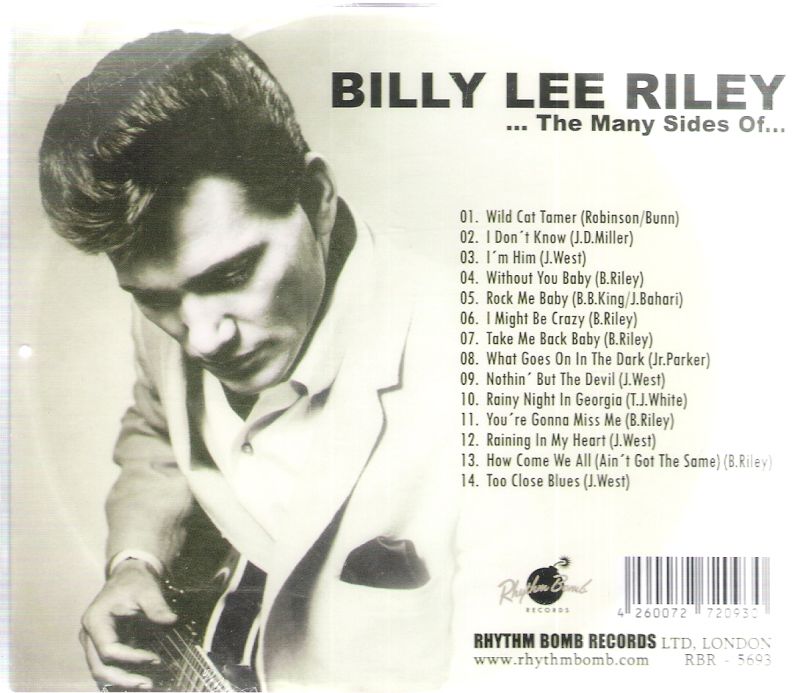 CD - Billy Lee Riley - The Many Sides Of...(Best...