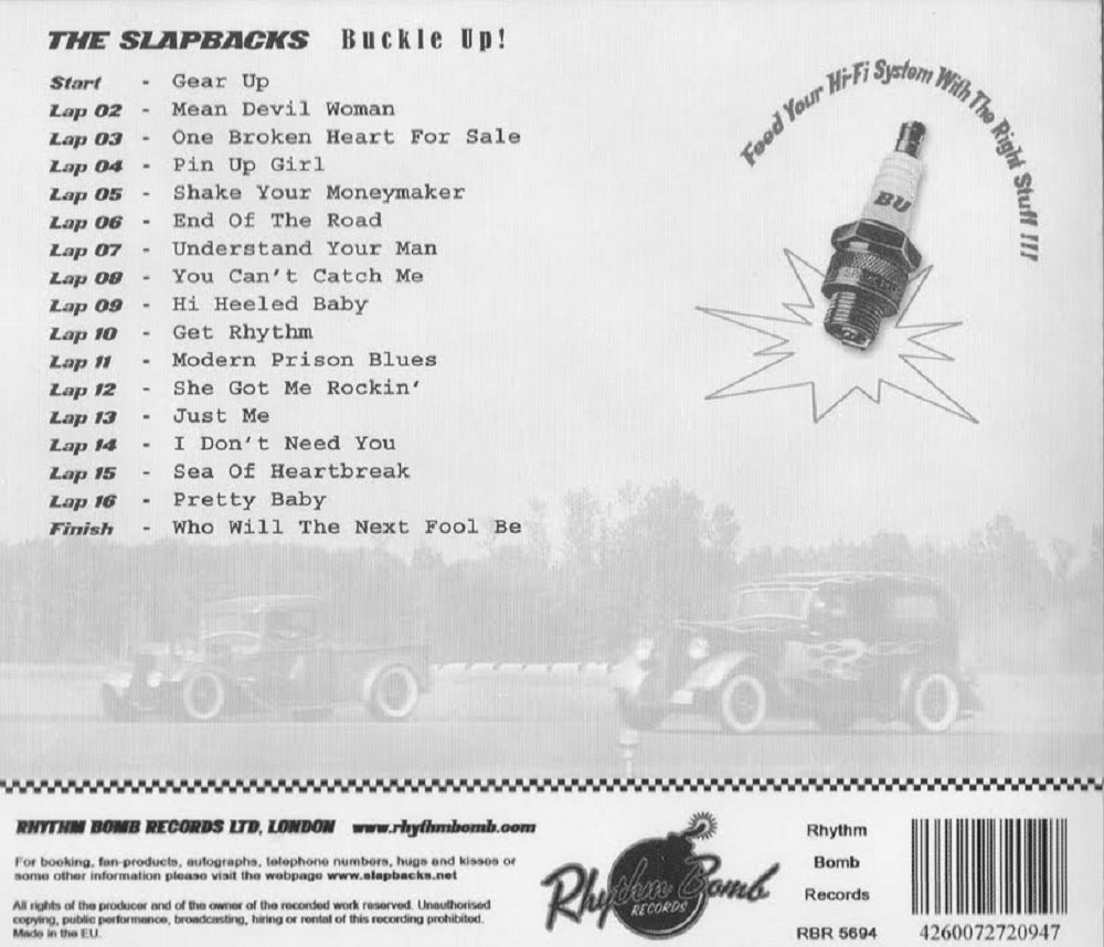 CD - Slapbacks - Buckle Up!