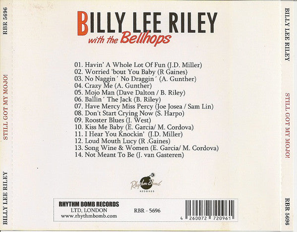 CD - Billy Lee Riley & Bellhops - Still Got My Mojo!