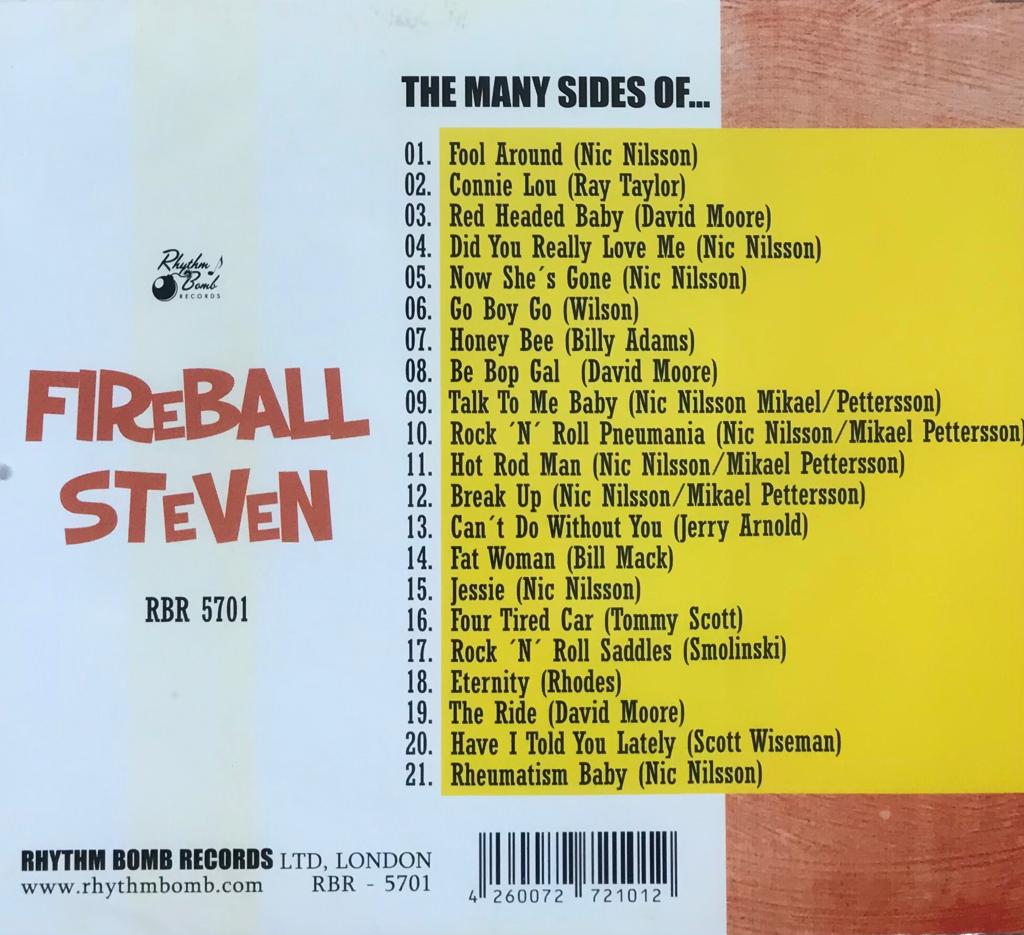 CD - Fireball Steven - The Many Sides Of ...